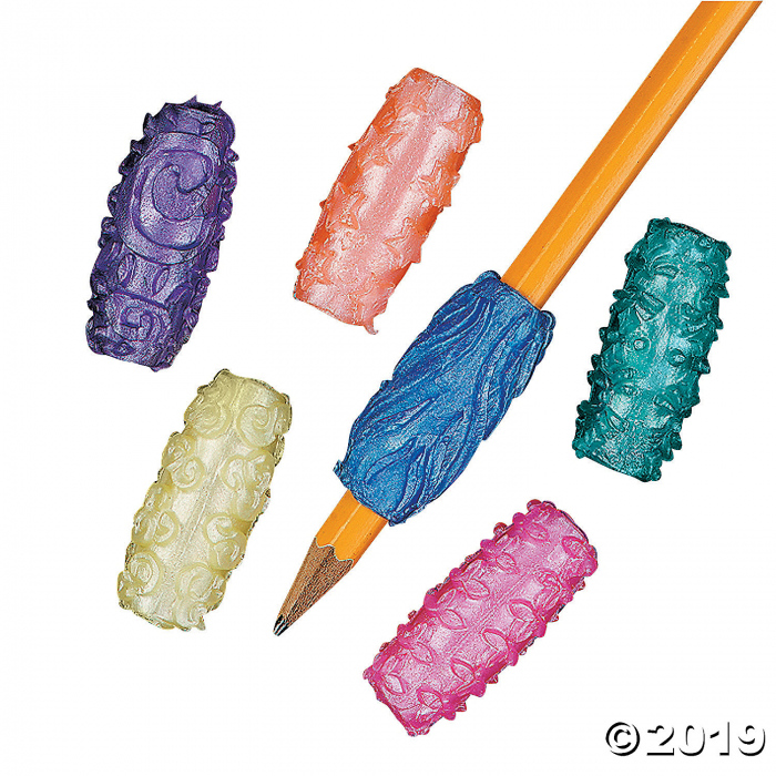 Pearlized Sticky Pencil Grips (48 Piece(s)) Pearlized Sticky Pencil Grips (48 Piece(s))