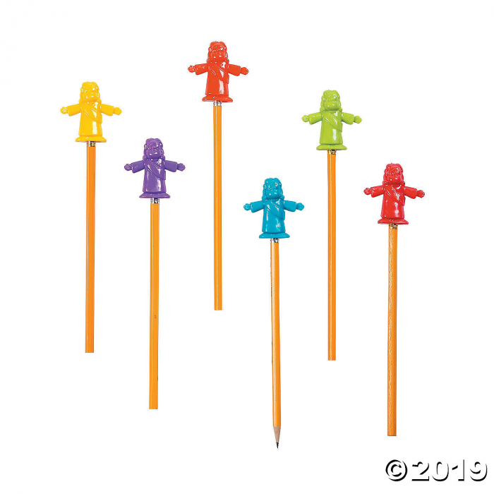 Jesus Pencil Toppers (Per Dozen)