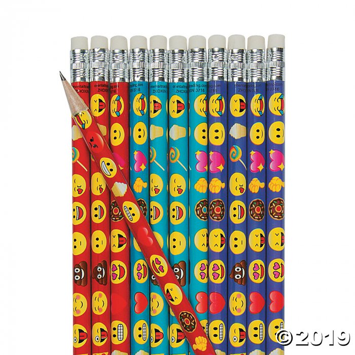 Emoji Pencils (24 Piece(s))