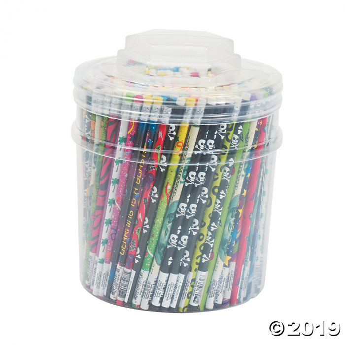 Pencil Tub - Everyday Prints Assortment (288 Piece(s))