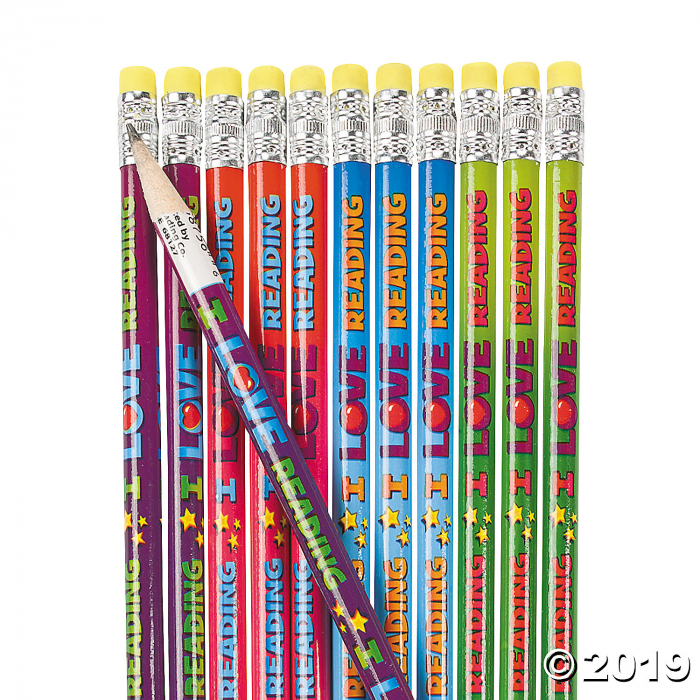 I Love Reading Pencils (24 Piece(s))