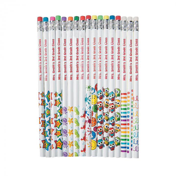 Personalized Character Pencil Assortment (144 Piece(s))