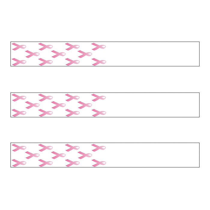 Personalized Pink Ribbon Pencils (72 Piece(s))