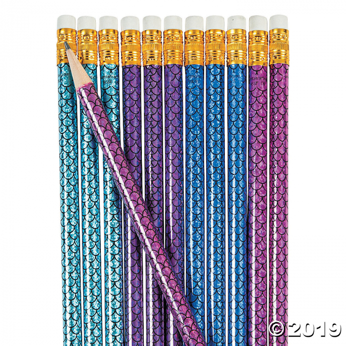 Mermaid Pencils (24 Piece(s)) Mermaid Pencils (24 Piece(s))