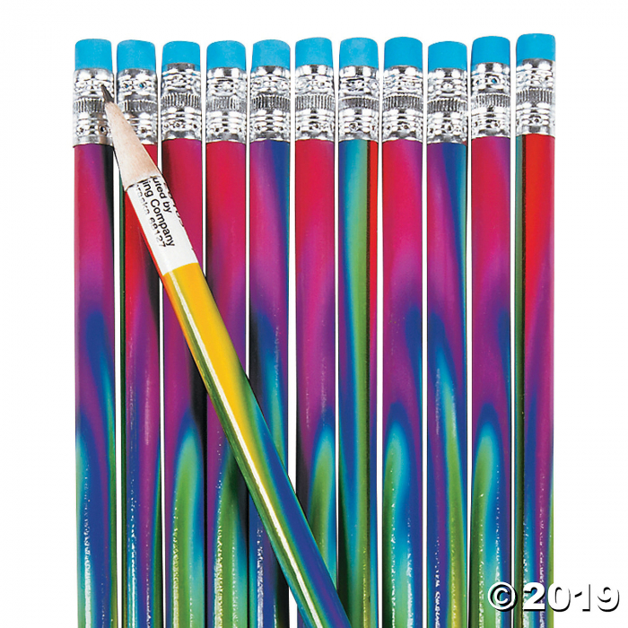 Tie-Dyed Pencils (24 Piece(s)) Tie-Dyed Pencils (24 Piece(s))