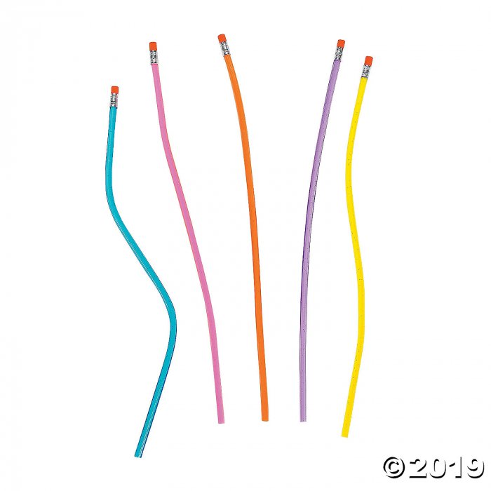 Neon Flexible Pencils (Per Dozen)