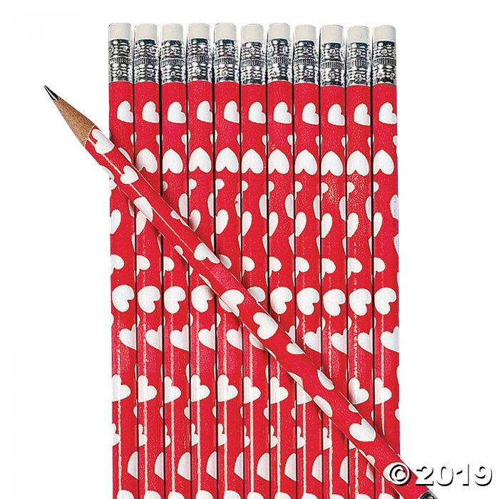 Heart Pencils (24 Piece(s))