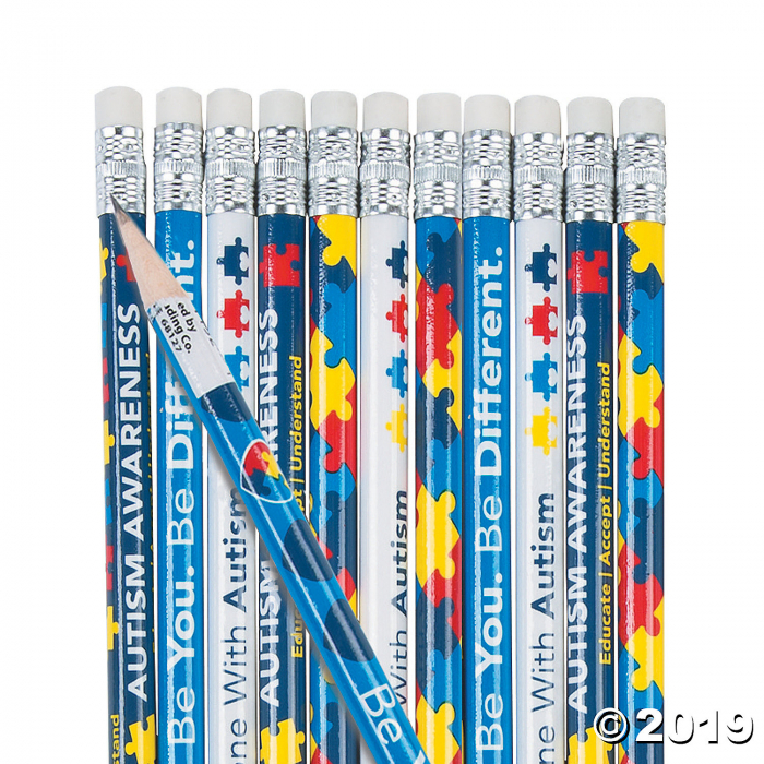 Autism Awareness Pencils (24 Piece(s))