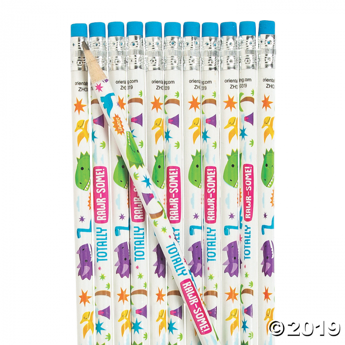 Trendy Dinosaur Pencils (24 Piece(s))