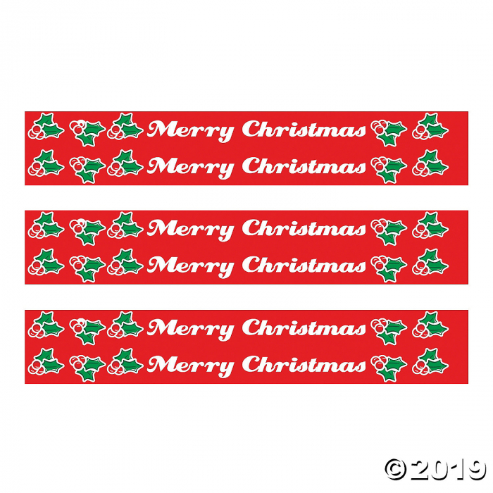 Christmas Pencils with Eraser Toppers (Per Dozen)
