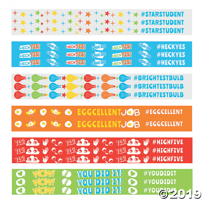 Positive Reward Hashtag Pencils (24 Piece(s))