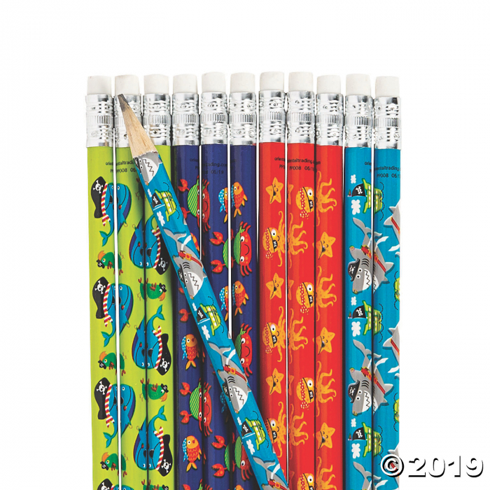 Pirate Animals Pencils (24 Piece(s))