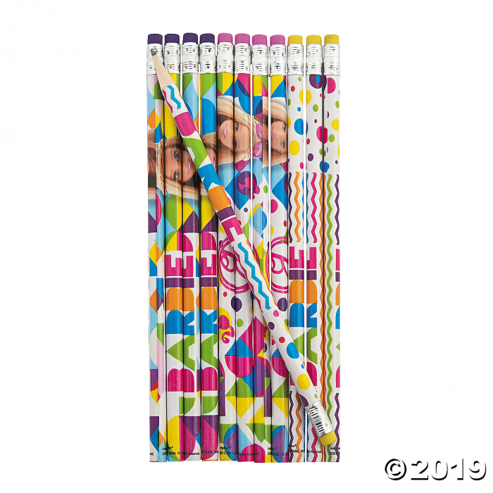 Barbie Sparkle Pencils (Per Dozen) | GlowUniverse.com