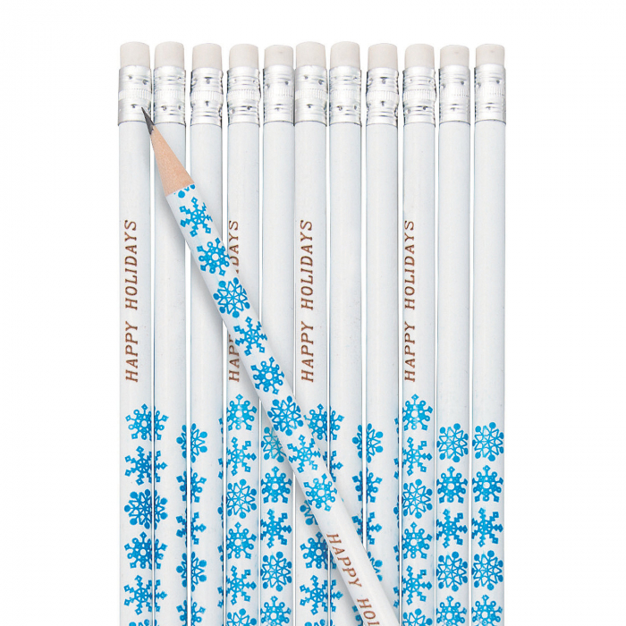 Personalized Snowflake Pencils (24 Piece(s))