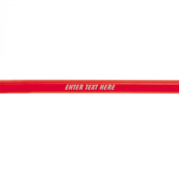 Personalized Red Polka Dot Pencils (24 Piece(s))