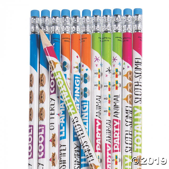 Party Animal Pencils (144 Piece(s))