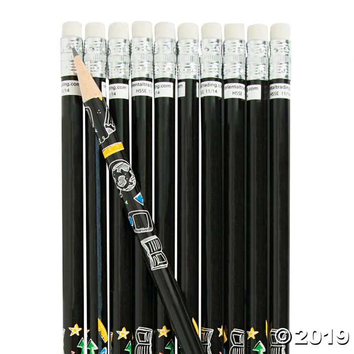Black & White Pencils (24 Piece(s))