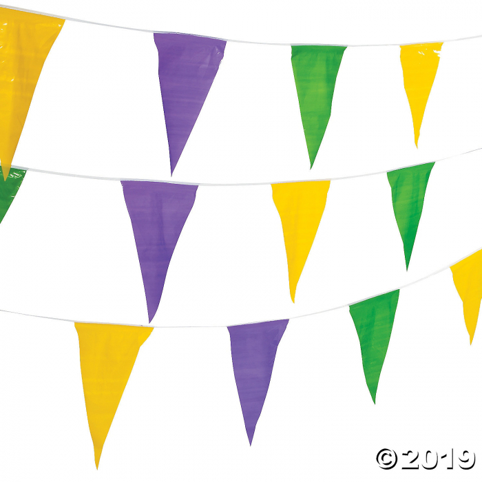 Mardi Gras Pennant (1 Piece(s))