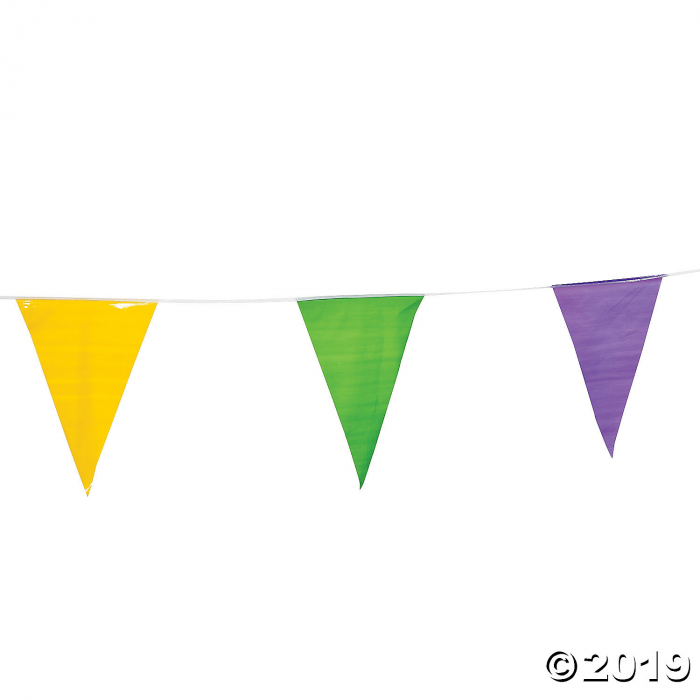 Mardi Gras Pennant (1 Piece(s))