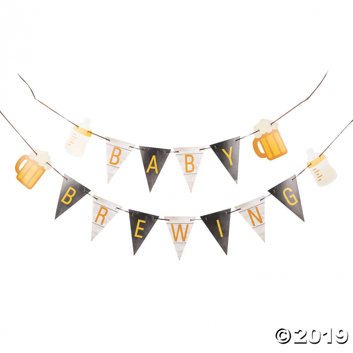 Baby Brewing Pennant Banner (1 Set(s))