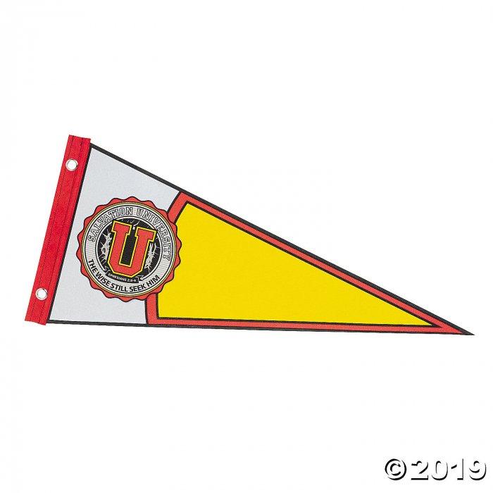 Christian Collegiate Pennant Flag (1 Piece(s))