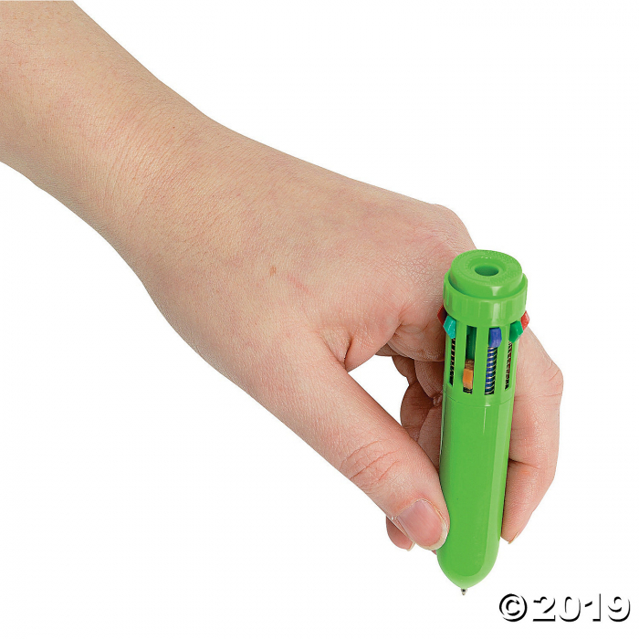 Mini Neon Shuttle Pens (Per Dozen)