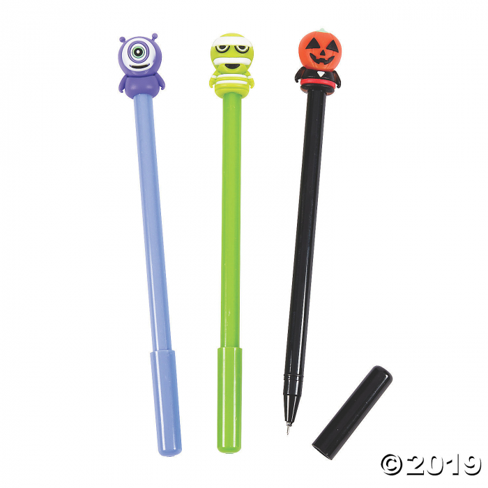 Halloween Character Pens (Per Dozen)