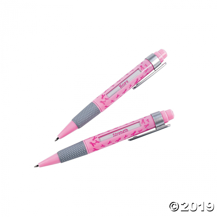Breast Cancer Awareness Message Pens (Per Dozen)