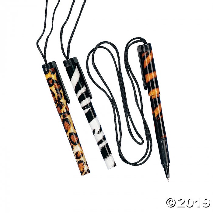 Safari Pens on A Rope (Per Dozen)
