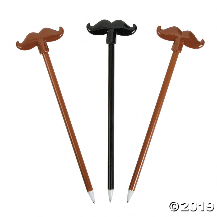 Mustache Pens (Per Dozen)