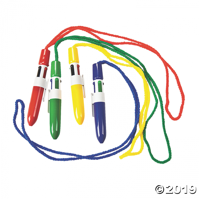 Mini Shuttle Pens on A Rope (Per Dozen) Mini Shuttle Pens on A Rope (Per Dozen)