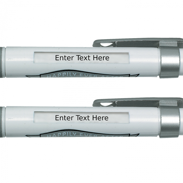 Personalized Wedding Message Pens (Per Dozen)