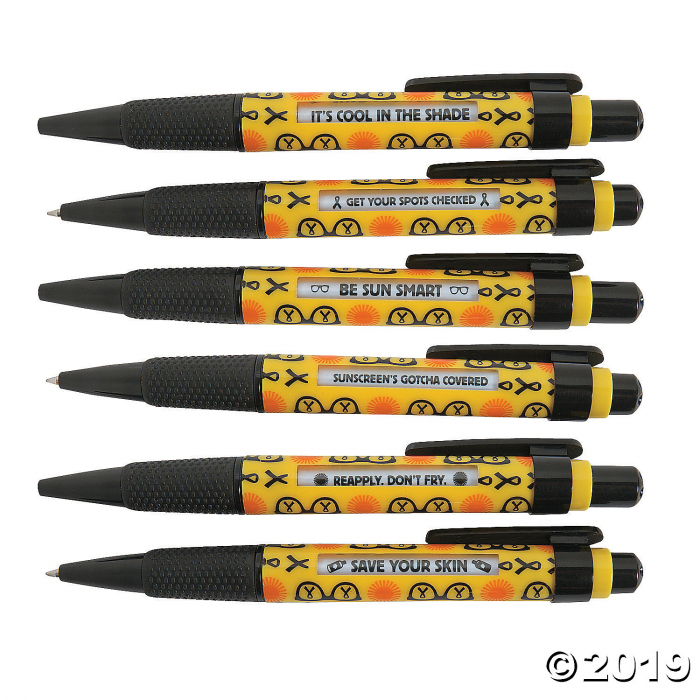 Melanoma Awareness Message Pens (Per Dozen)