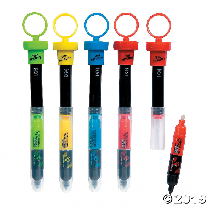 Confidential 5-in-1 Spy Pens (Per Dozen)
