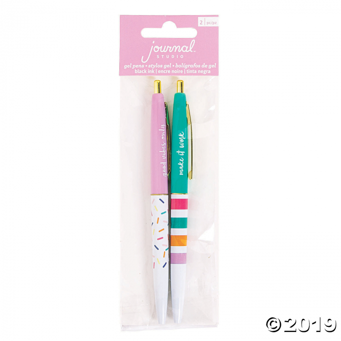 American Crafts Good Vibes Journal Gel Pens (2 Piece(s))