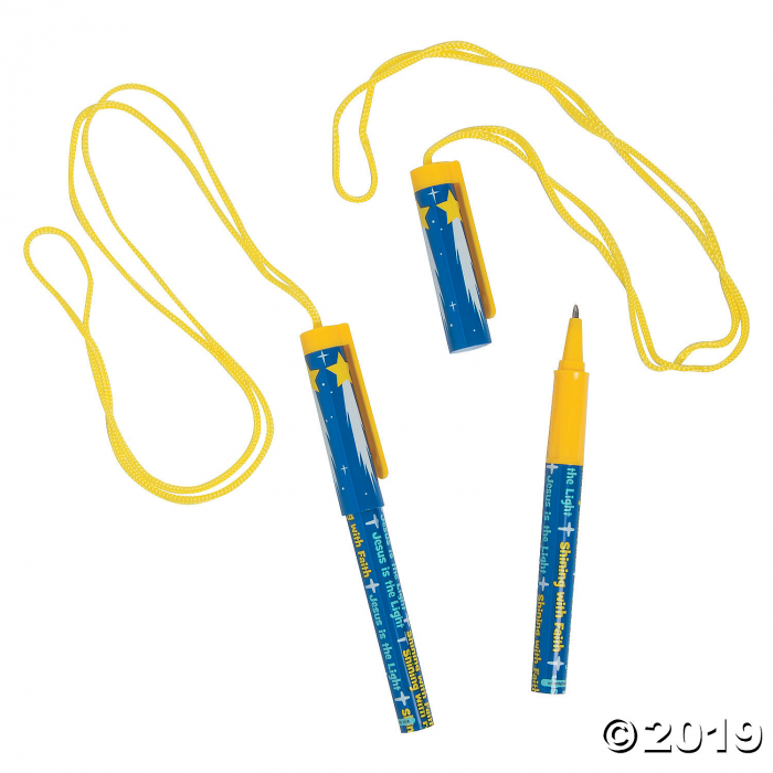 God's Galaxy VBS Pens on a Rope (Per Dozen) God's Galaxy VBS Pens on a Rope (Per Dozen)