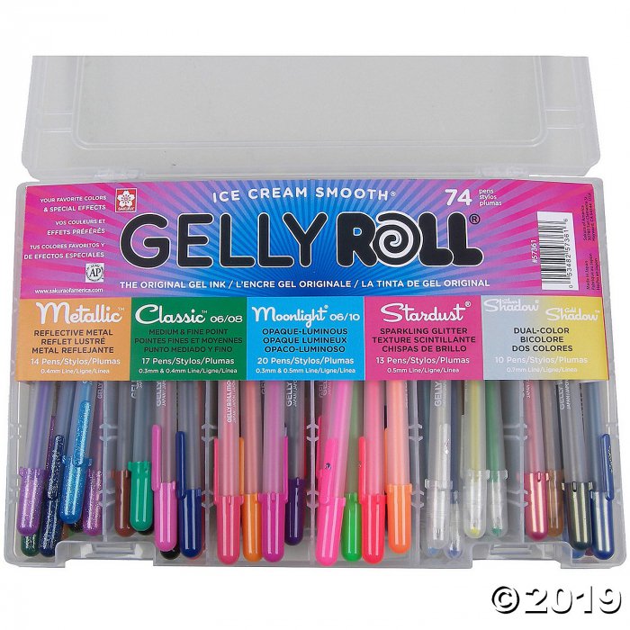 Sakura Gelly Roll Pens Gift Set 74/Pkg (1 Set(s))