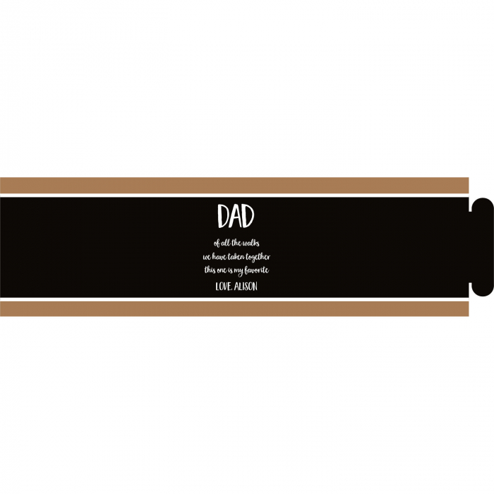 Men's Special Wedding Socks with Personalized Wrap (1 Pair)