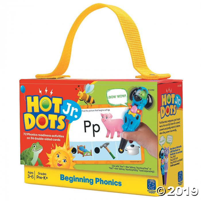 Beginning Phonics Hot Dots® Jr. Card Set (1 Unit(s))
