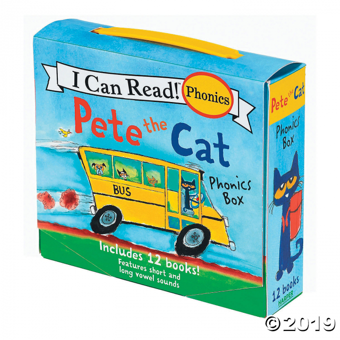 Pete the Cat Phonics Box, Set of 12 Books (1 Set(s))