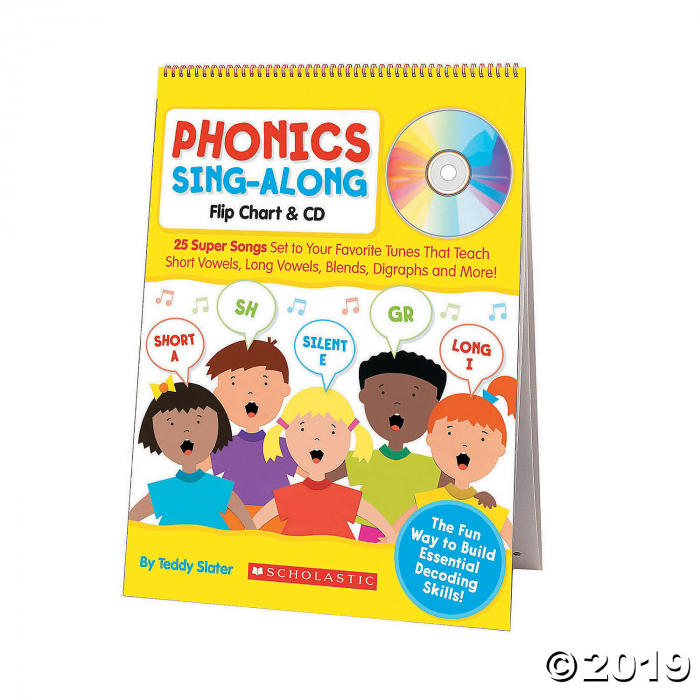 Phonics Sing-Along - Flip Chart & CD, Grades K-2 (1 Set(s))