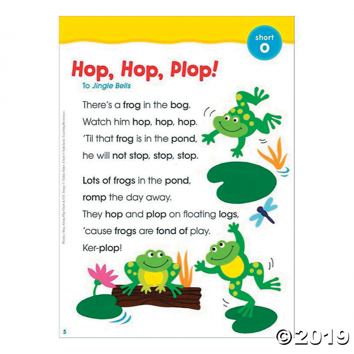 Phonics Sing-Along - Flip Chart & CD, Grades K-2 (1 Set(s))