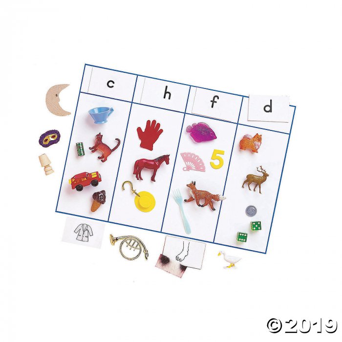 Sound Sorting with Objects, Consonant Sound, 106 Pieces (1 Set(s))