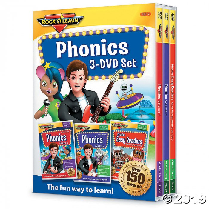 Rock N Learn Phonics 3 Dvd Set (1 Set(s))