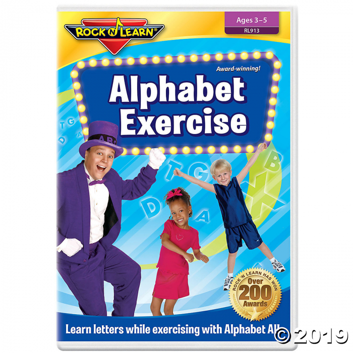 Rock 'N Learn® Alphabet Exercise DVD (1 Piece(s))