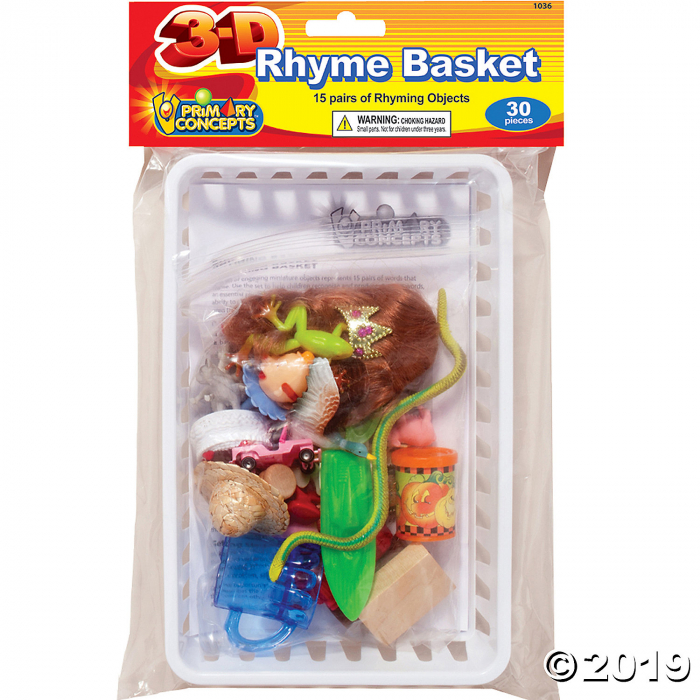 3-D Rhyme Basket, 30 pieces (1 Piece(s)) 3-D Rhyme Basket, 30 pieces (1 Piece(s))