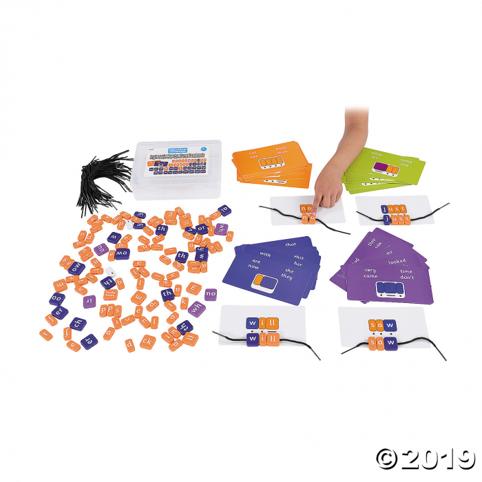 Phonics Threading Beads - High Frequency Words Set (1 Set(s))