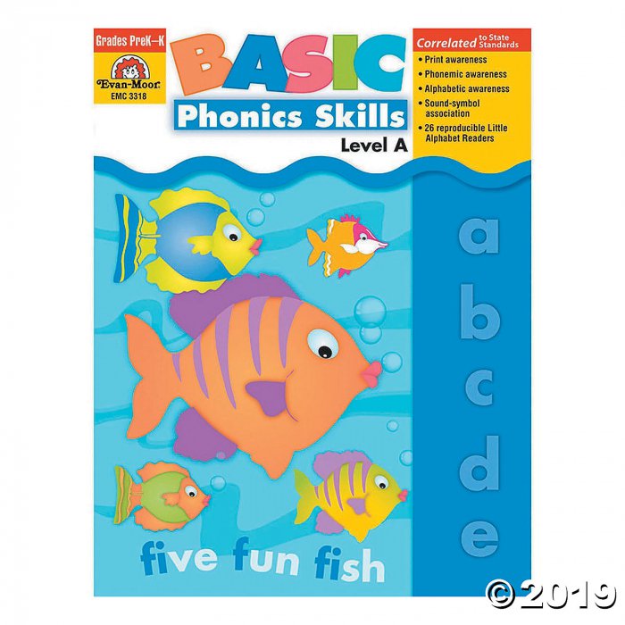 Basic Phonics Skills Book - Teacher Reproducibles, Grade PreK- K (Level A) (1 Piece(s))