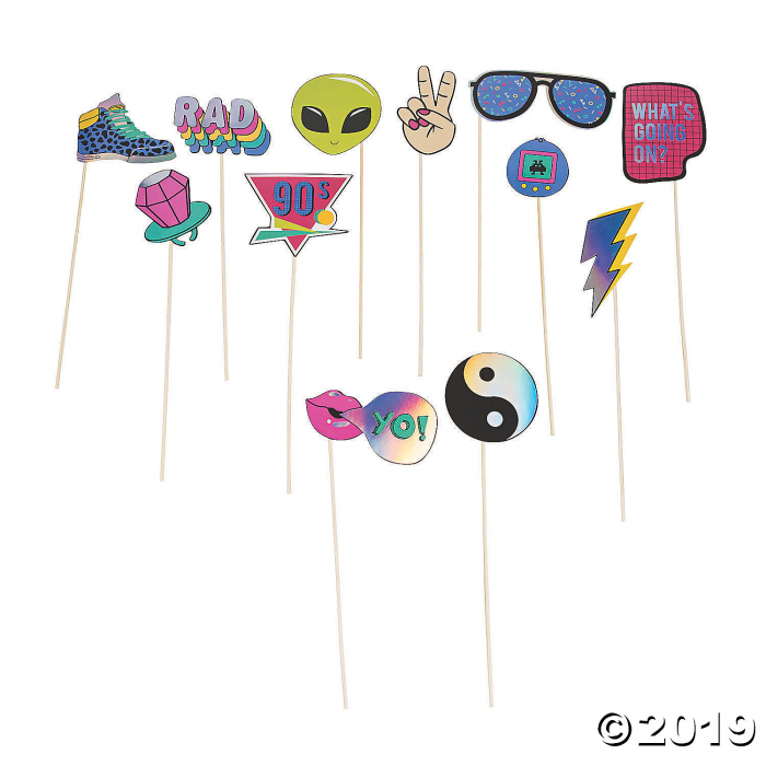 90s Photo Stick Props (Per Dozen)