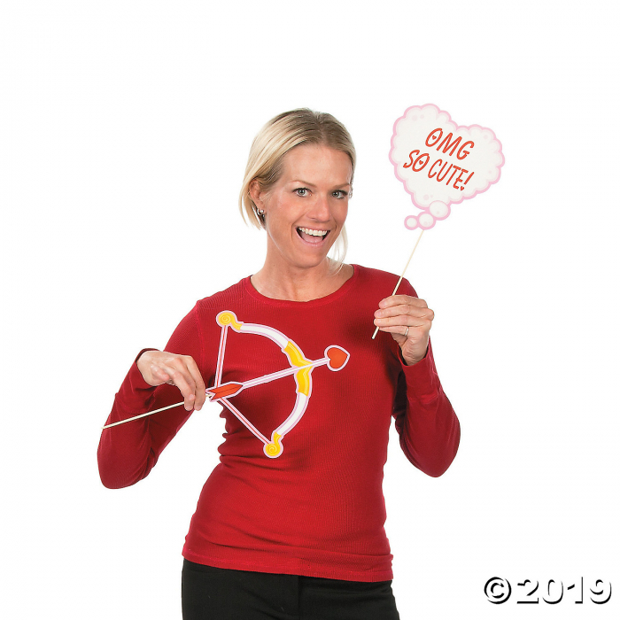 Valentine Photo Stick Props (Per Dozen)